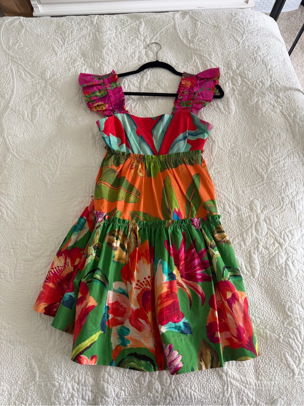 FARM Rio Ruffle Mini Dress - Picture 5 of 8